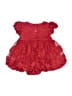 Blueberi Boulevard 100% Polyester Red Dress Size 3-6 mo - photo 2