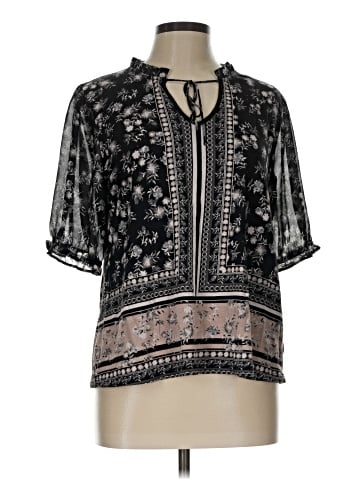 Lucky Brand Short Sleeve Blouse (view 1)