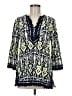 Peck & Peck Green 3/4 Sleeve Blouse Size M - photo 1