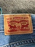 Levi's Blue Denim Shorts Size 28 waist - photo 3