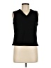 Assorted Brands 100% Wool Solid Black Sweater Vest Size M - photo 1
