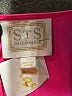 Sail to Sable 100% Silk Color Block Pink Romper Size XS - photo 4