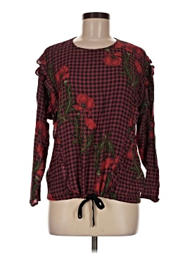 Zara Basic Long Sleeve Blouse (view 1)