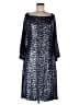 Theia 100% Polyester Stars Blue Cocktail Dress Size 20 - photo 1