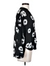 Aqua 100% Polyester Black Long Sleeve Blouse Size S - photo 4