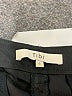 Tibi 100% Cupro Solid Black Shorts Size 6 - photo 3
