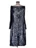 Theia 100% Polyester Stars Blue Cocktail Dress Size 20 - photo 2