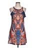 Assorted Brands Paisley Blue Casual Dress Size L - photo 1