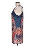 Assorted Brands Paisley Blue Casual Dress Size L - photo 5