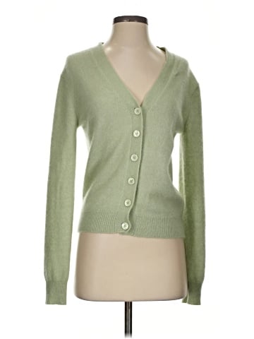 Enza Costa Cashmere Cardigan (view 1)