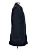 Sandro 100% Cotton Solid Blue Coat Size M - photo 4