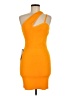 Bebe Orange Cocktail Dress Size M - photo 1