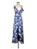 Dee Elly 100% Polyester Blue Casual Dress Size XS - photo 1