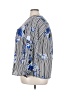 NY Collection Blue 3/4 Sleeve Blouse Size 3X - photo 5