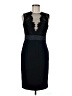 Theia Black Cocktail Dress Size 8 - photo 1