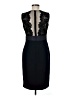 Theia Black Cocktail Dress Size 8 - photo 2