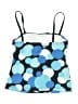 Assorted Brands Polka Dots Blue Swimsuit Top Size 10 - photo 2