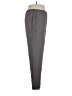 Eileen Fisher 100% Silk Solid Gray Silk Pants Size L - photo 4
