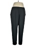 Eileen Fisher Solid Gray Track Pants Size L - photo 1