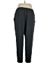 Eileen Fisher Solid Gray Track Pants Size L - photo 2