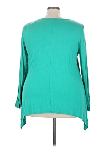 NY Collection Long Sleeve Top (view 2)