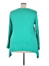 NY Collection Teal Long Sleeve Top Size 3X - photo 2