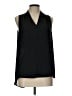 Mossimo 100% Polyester Black Sleeveless Blouse Size L - photo 1