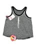 Justice Gray Black Active Tank Size 10 - photo 1