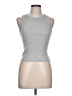 Justify Gray Sleeveless T-Shirt Size L - photo 1