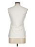 W by Worth 100% Polyester White Sleeveless Blouse Size 8 - photo 2