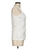 W by Worth 100% Polyester White Sleeveless Blouse Size 8 - photo 4