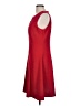 Roz & Ali Solid Red Cocktail Dress Size 12 - photo 5