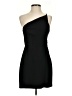 BCBGeneration 100% Polyester Solid Black Cocktail Dress Size 2 - photo 1