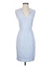 French Connection Solid Blue Cocktail Dress Size 0 - photo 1