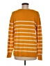 Gap Stripes Orange Pullover Sweater Size M - photo 2