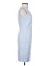 French Connection Solid Blue Cocktail Dress Size 0 - photo 4