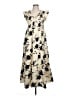 Sofie The label 100% Cotton Print Ivory Casual Dress Size L - photo 1