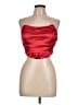 Blue Blush Red Sleeveless Top Size L - photo 1