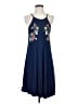 Alya Blue Casual Dress Size S - photo 1