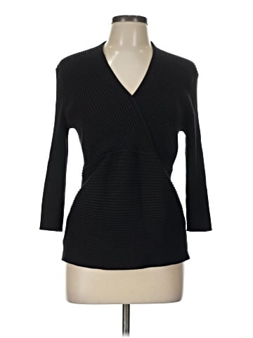 August Silk Pullover Sweater (view 1)