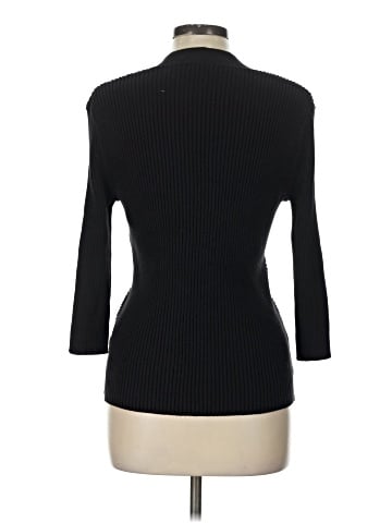 August Silk Pullover Sweater (view 2)