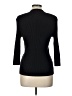 August Silk Black Pullover Sweater Size L - photo 2