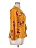 Faith and Joy Yellow 3/4 Sleeve Blouse Size XL - photo 4