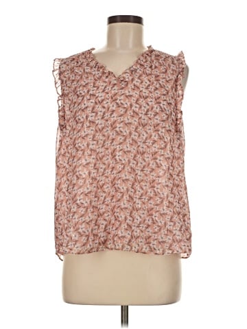 Maison d' Amelie Sleeveless Blouse (view 1)