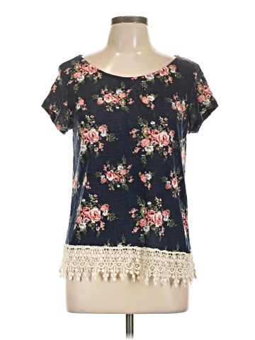 Mauve Short Sleeve Top (view 1)
