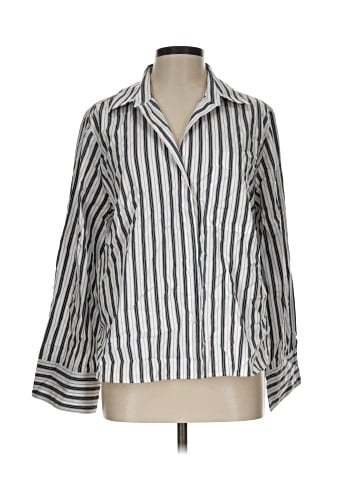 Madewell 3/4 Sleeve Button-Down Shirt (view 1)