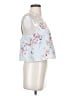 Sugar Lips 100% Polyester Blue Sleeveless Top Size S - photo 4
