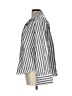 Madewell Stripes Silver 3/4 Sleeve Button-Down Shirt Size L - photo 5