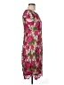 Xscape 100% Polyester Floral Multi Color Pink Casual Dress Size 6 - photo 4