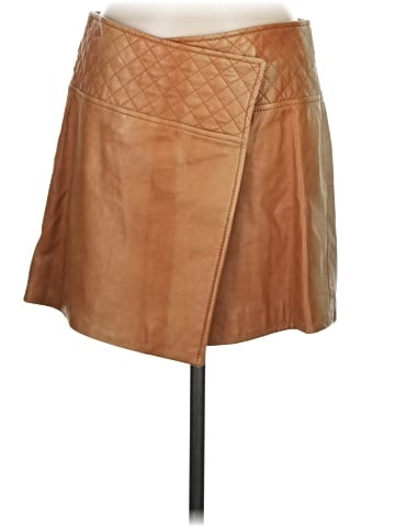 ADAM by Adam Lippes Leather Skirt (view 1)